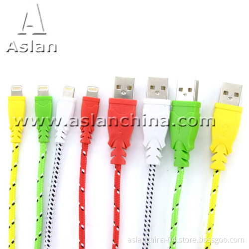 Colorful for iPhone 5 USB Cable, for iPhone Charger Cable (ACM-029-01)